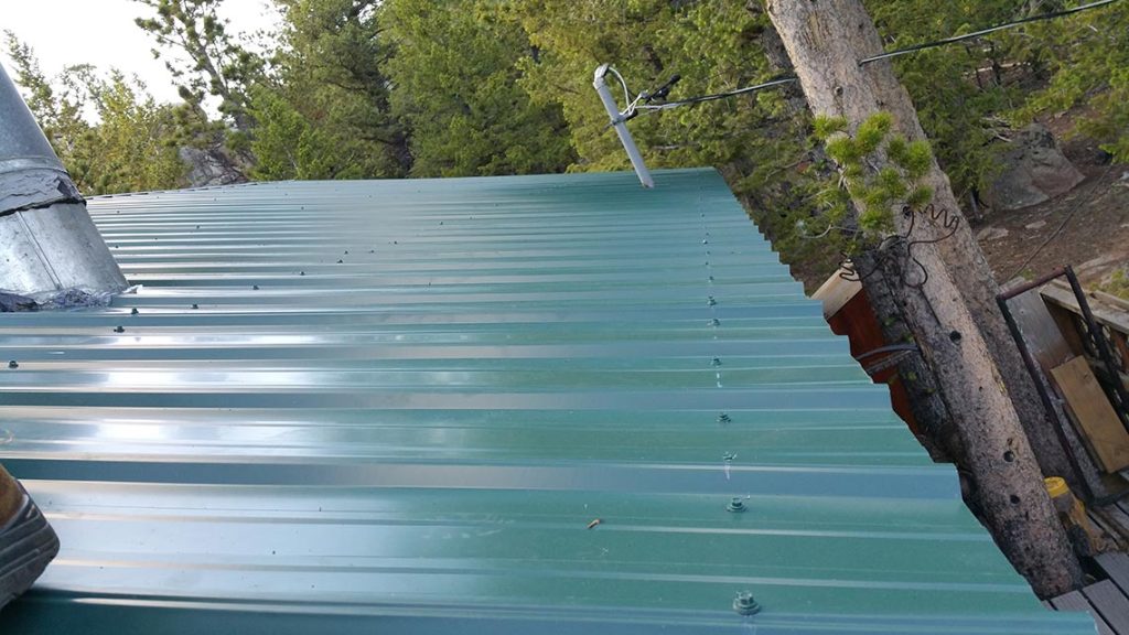 new metal roof red feather lakes