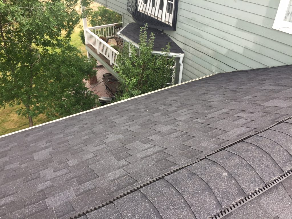 new house roof installation Fort Collins Lomanco-Omni-roll ridge vent