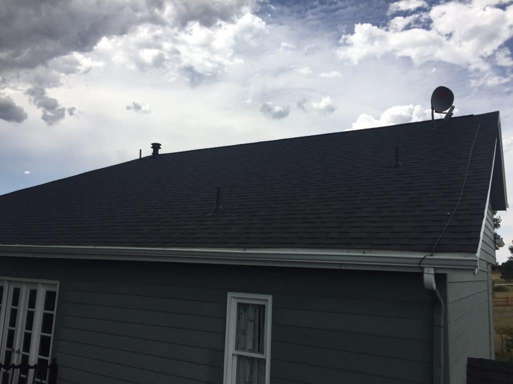 new house roof installation Fort Collins Oakridge Onyx Black