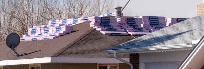 neighbors getting new roof