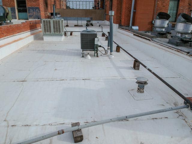 flat roof of LuLu Asian Bistro view 1