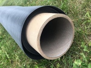 a roll of EPDM roofing material