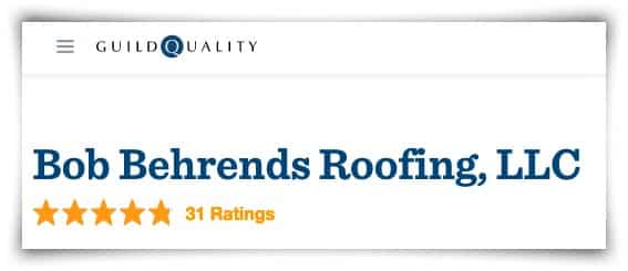 bob behrends roofing ratings on guild quality