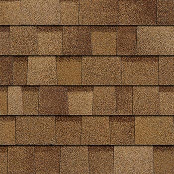 sample of Owens Corning TruDefinition Duration Storm impact resistant shingles