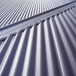 corrugated metal roof