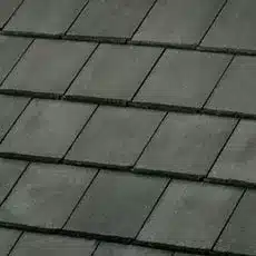 concrete roofing tiles on a roof